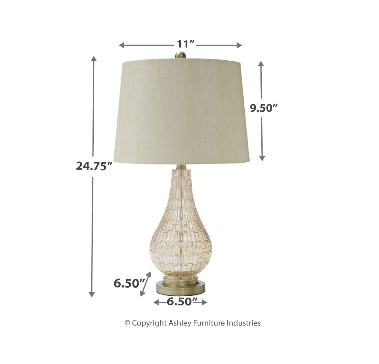Latoya 2-Piece Table Lamp Set