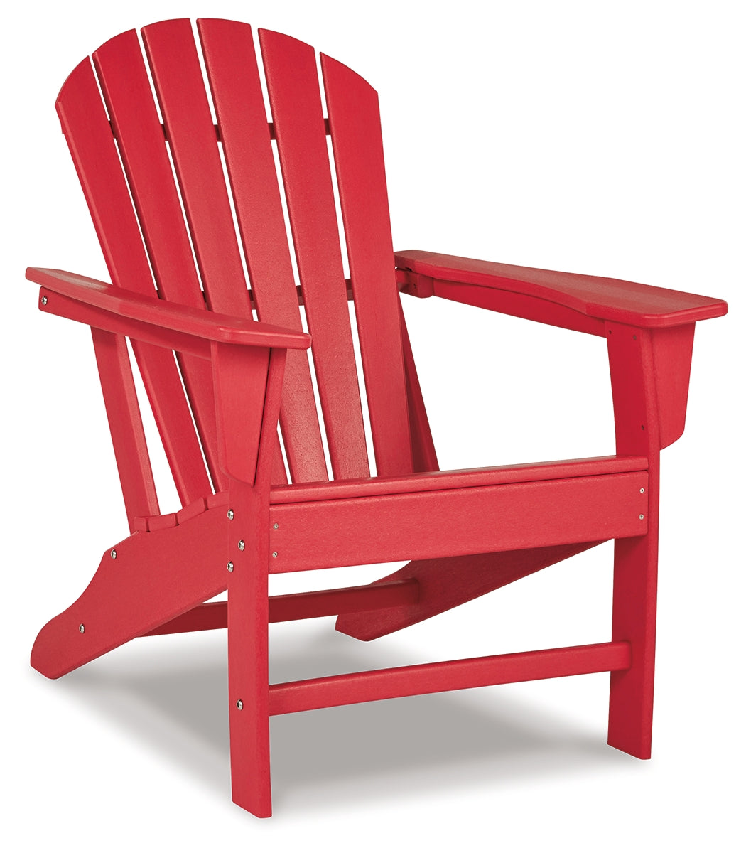 Sundown Treasure Outdoor Adirondack Chair and Ottoman