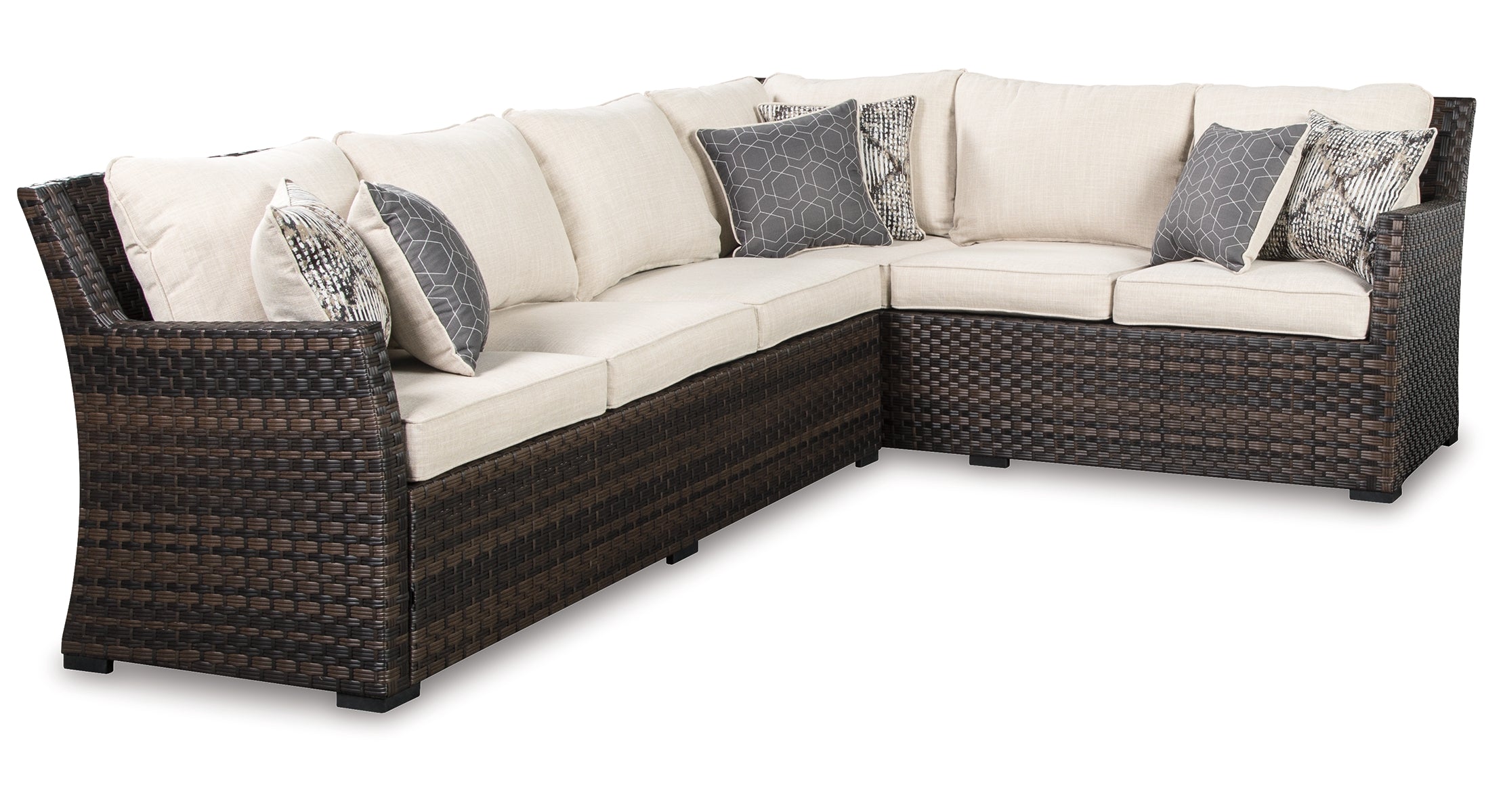 Easy Isle 3-Piece Sofa Sectional/Chair with Cushion