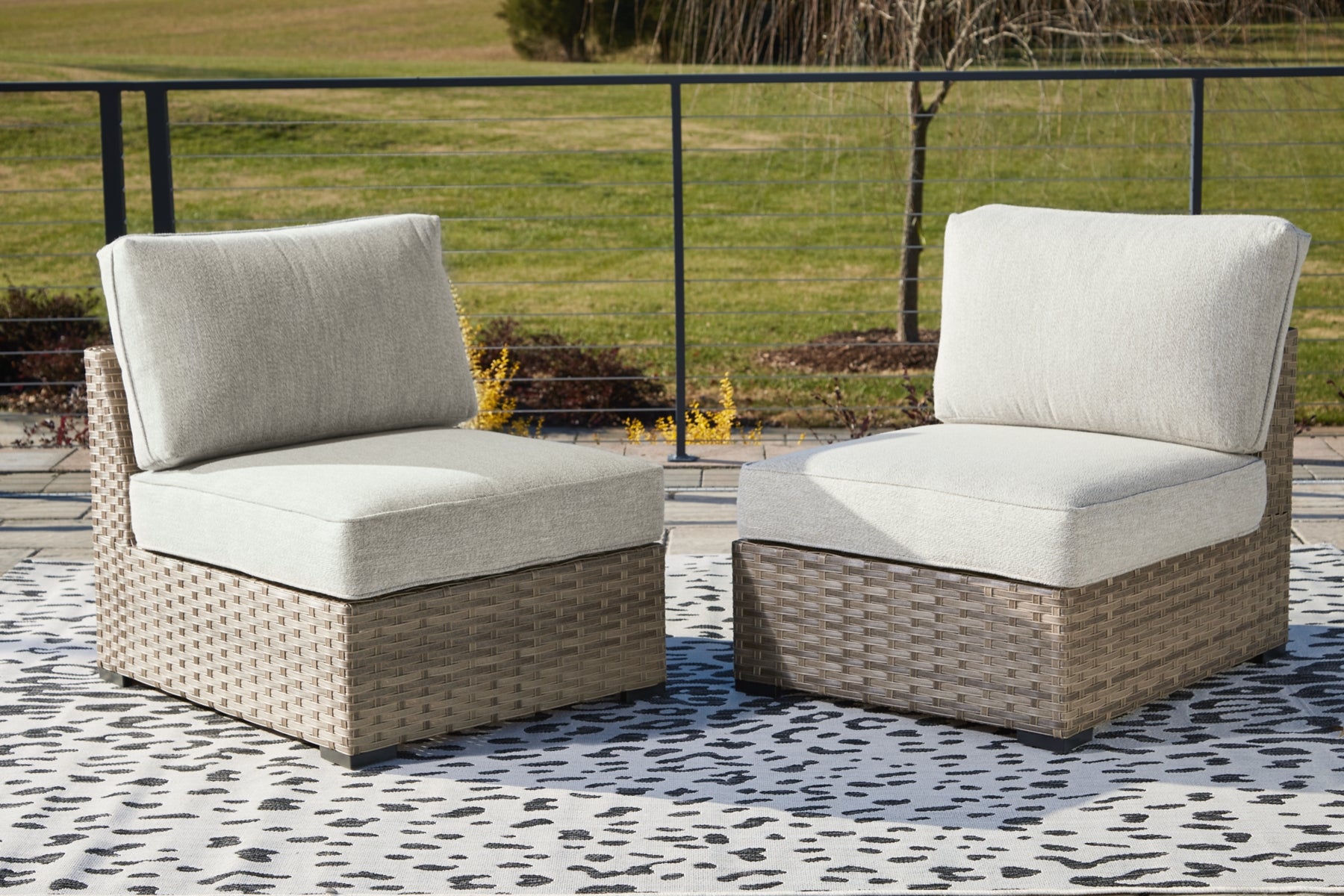 Calworth 9-Piece Outdoor Sectional