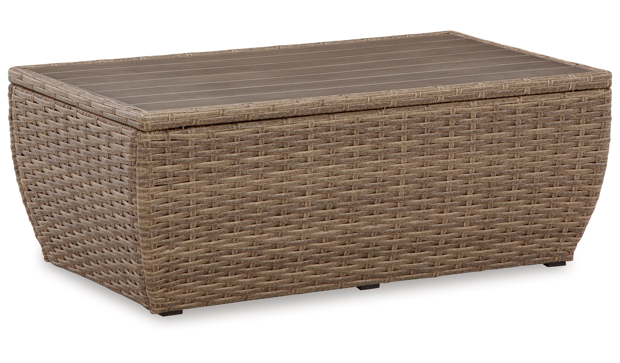 Sandy Bloom Outdoor Coffee Table with 2 End Tables