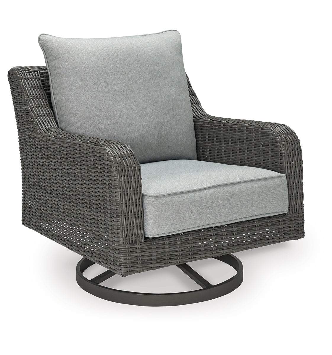 Elite Park Outdoor Swivel Lounge with Cushion