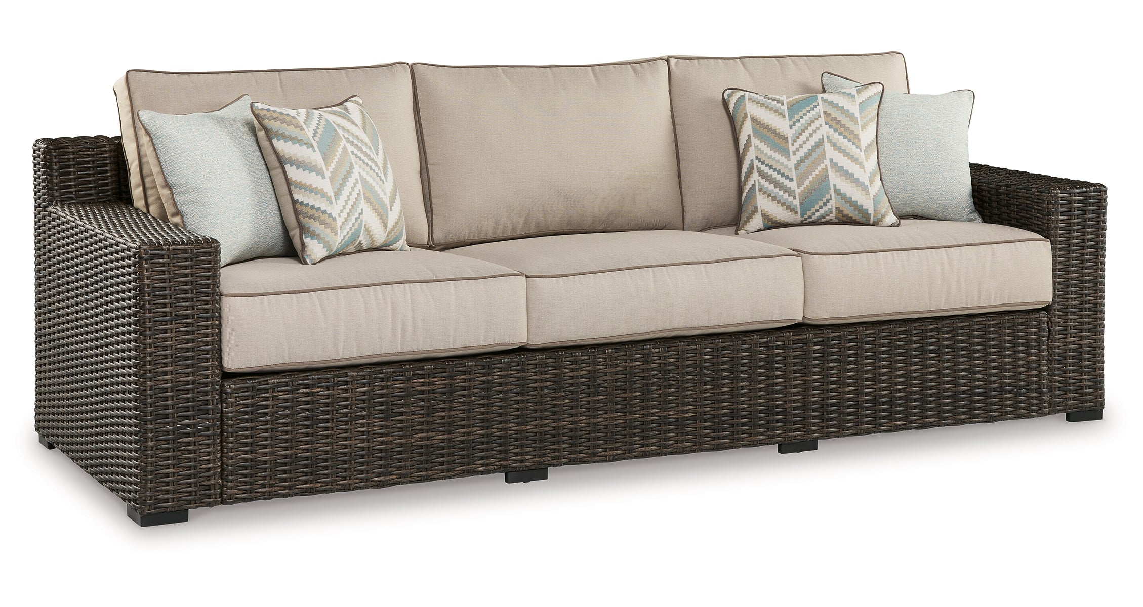 Coastline Bay Outdoor Sofa with Cushion
