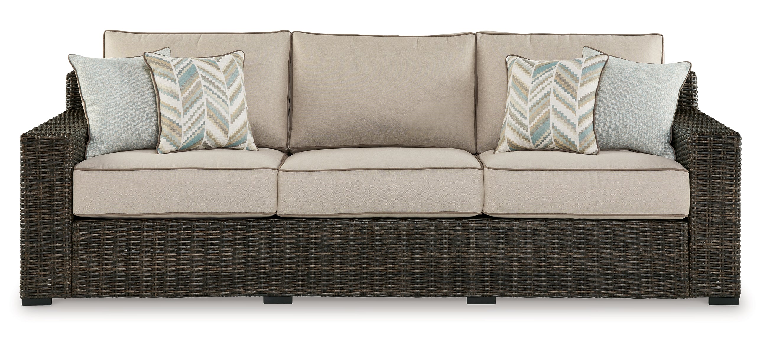 Coastline Bay Outdoor Sofa with Cushion