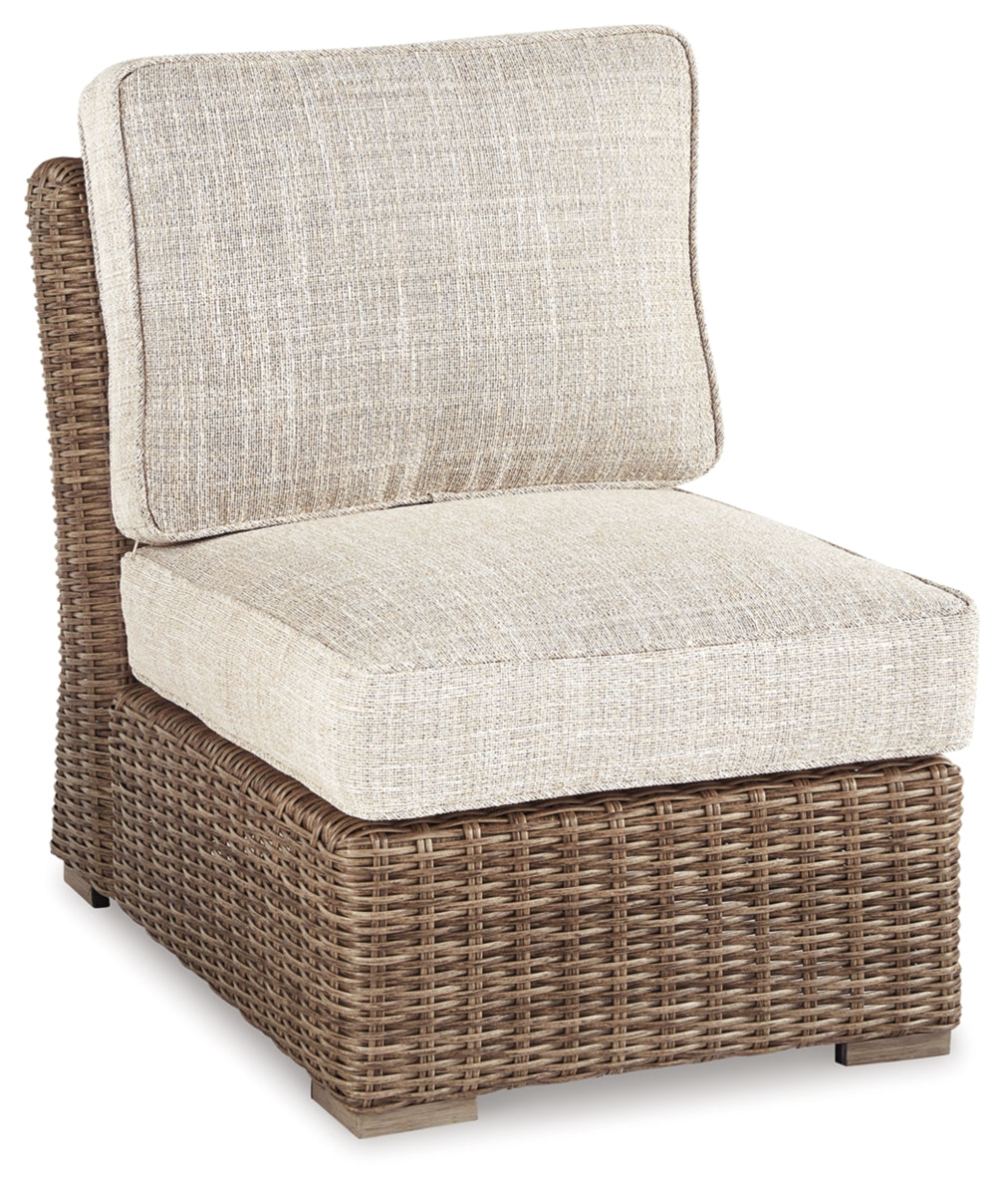 Beachcroft Armless Chair with Cushion
