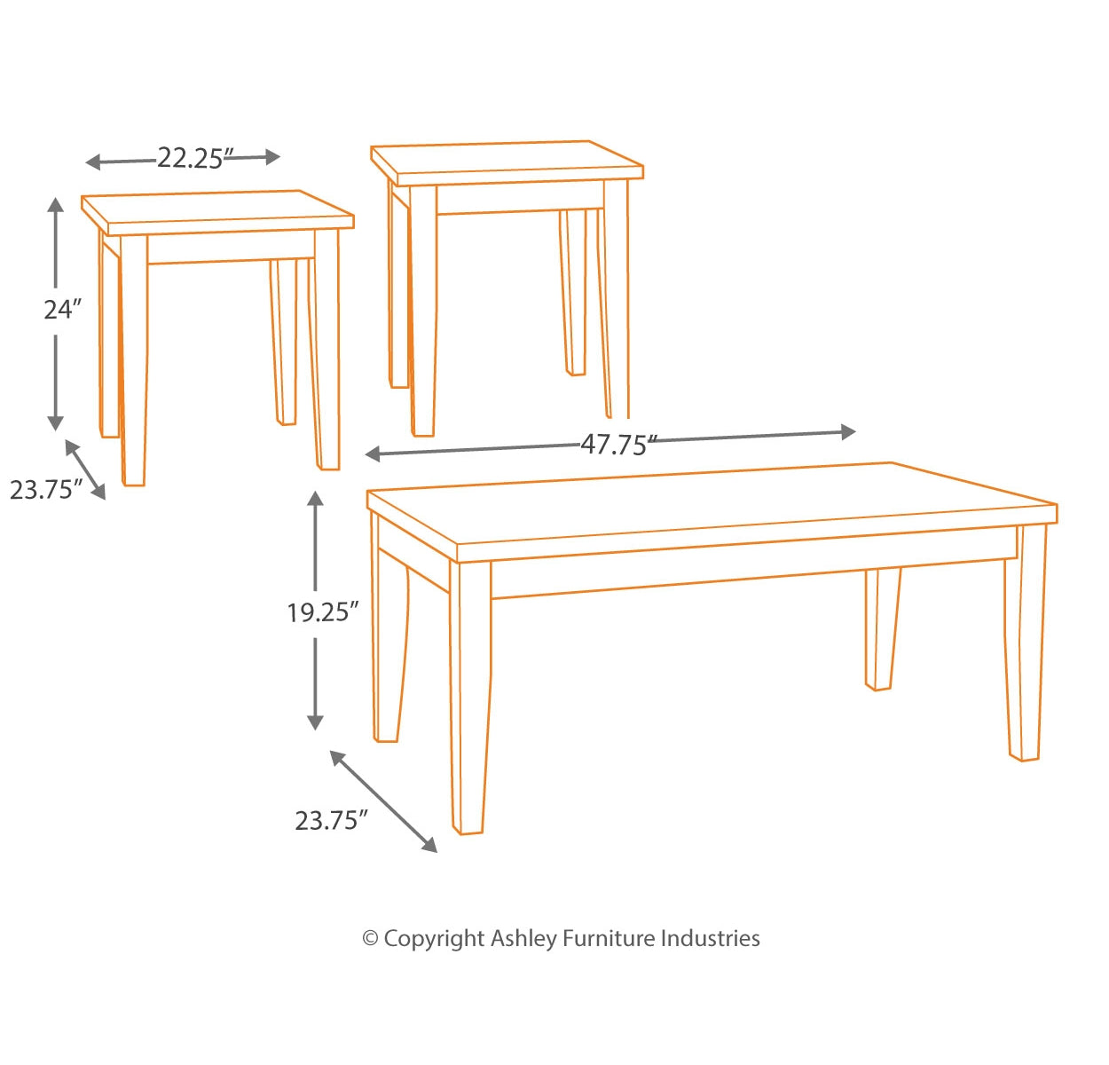 Theo Table (Set of 3)