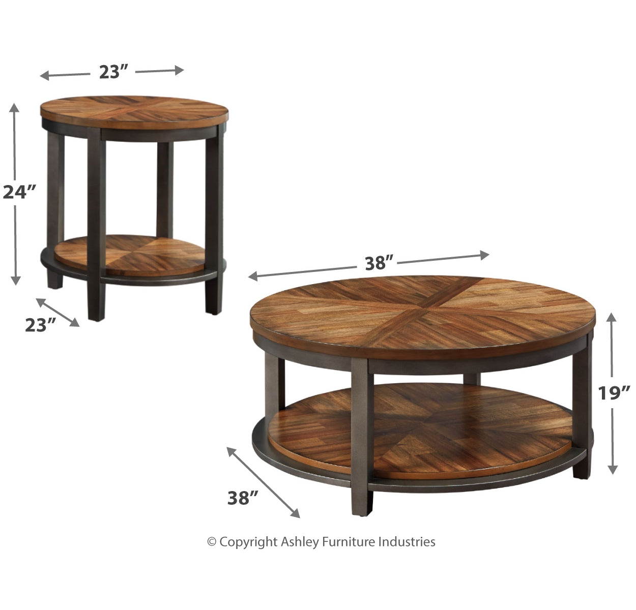 Roybeck Table (Set of 3)