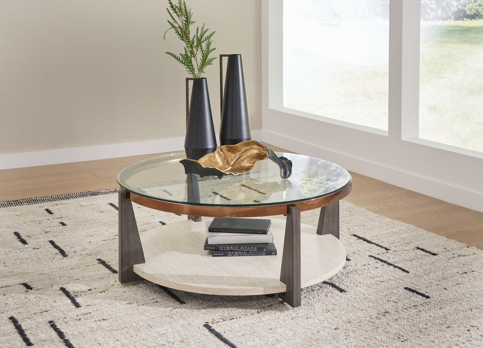Frazwa Coffee Table with 1 End Table