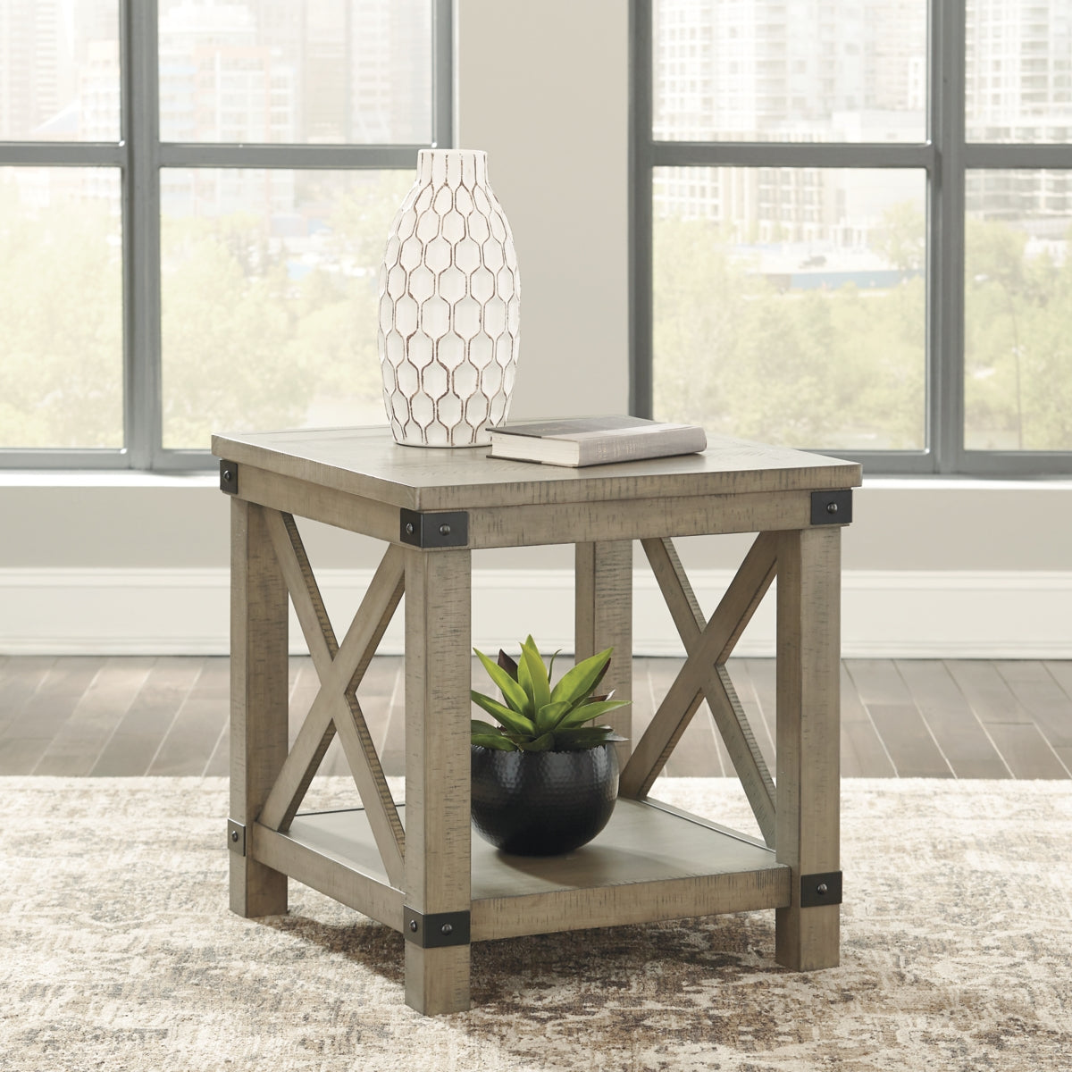 Aldwin Coffee Table with 1 End Table