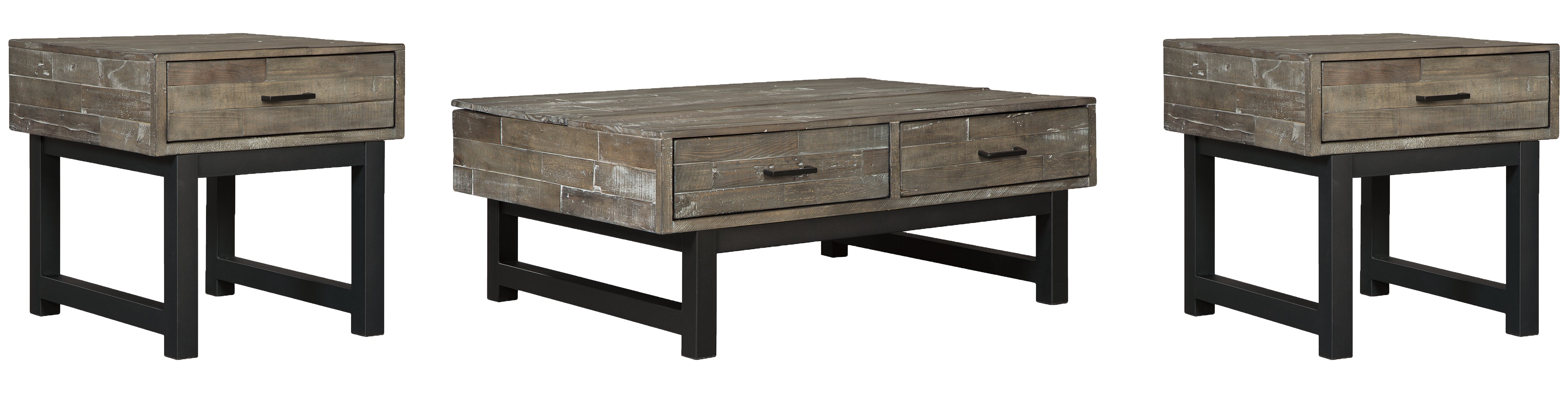 Mondoro Coffee Table with 2 End Tables