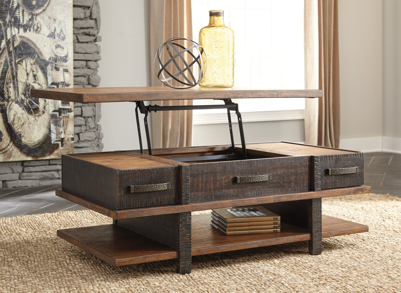 Stanah Coffee Table with 2 End Tables