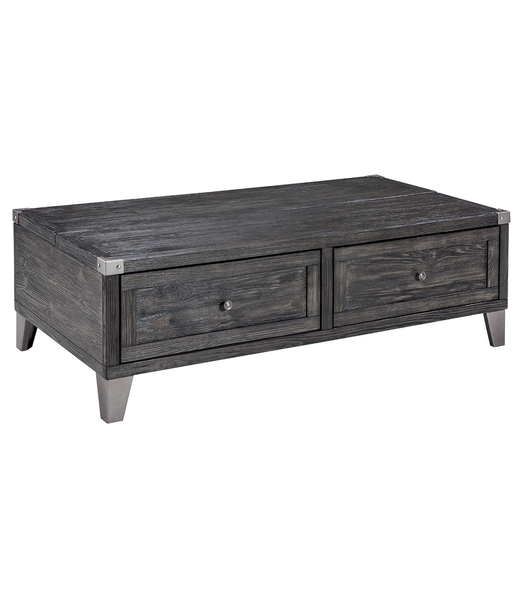 Todoe Coffee Table with 2 End Tables