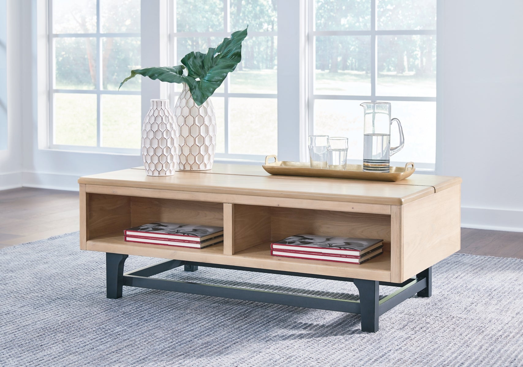 Freslowe Coffee Table with 2 End Tables