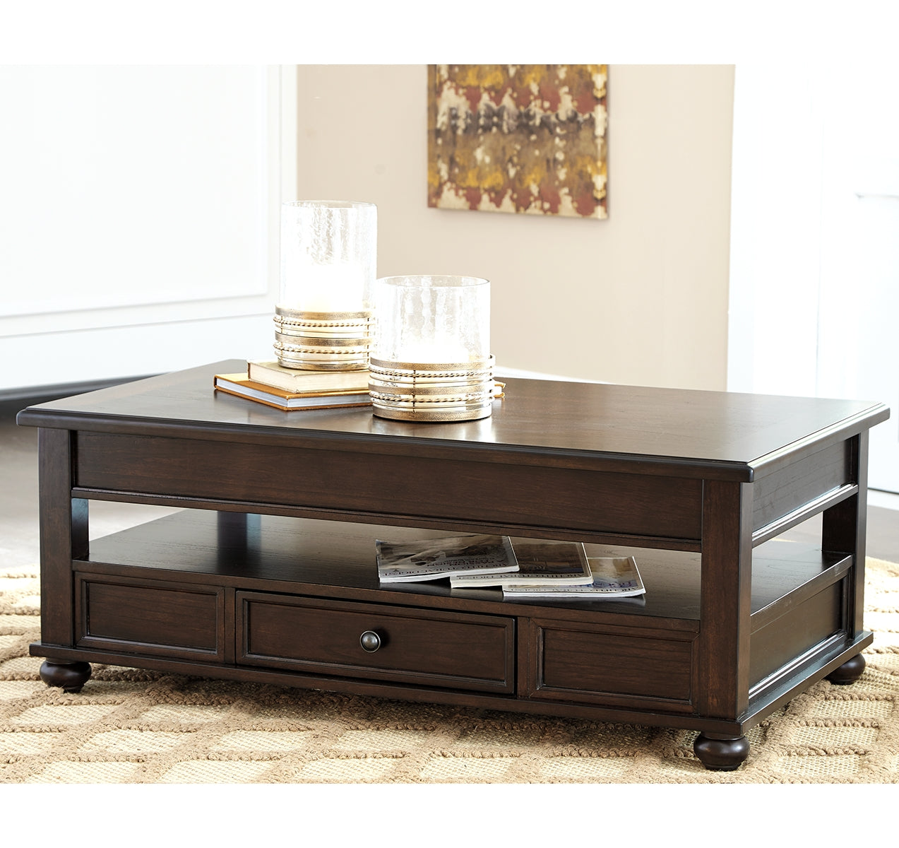 Barilanni Coffee Table with 2 End Tables
