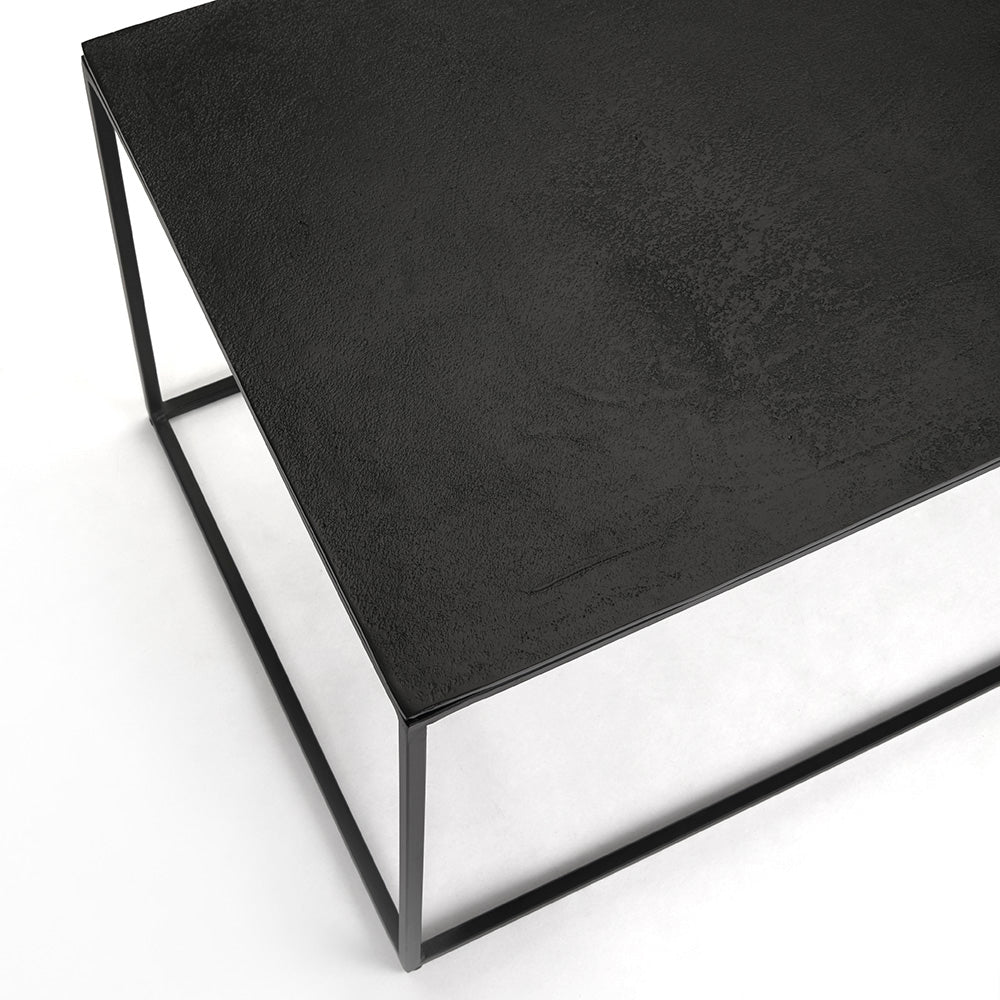 Black Aluminum Top Table